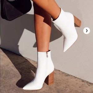 Princess Polly Billini Tio Boots White